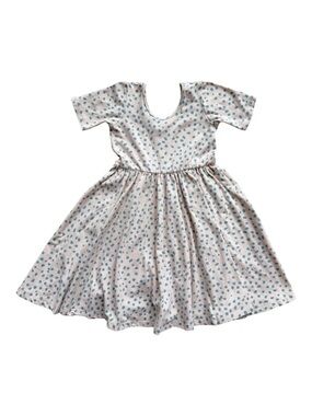 Alice + Ames Ballet Dress Blue Dot Print Size 6